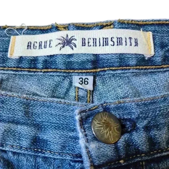 Agave Waterman Men's Denim Jeans Relaxed Fit-Straight Cut size 36 #006 - Picture 7 of 10